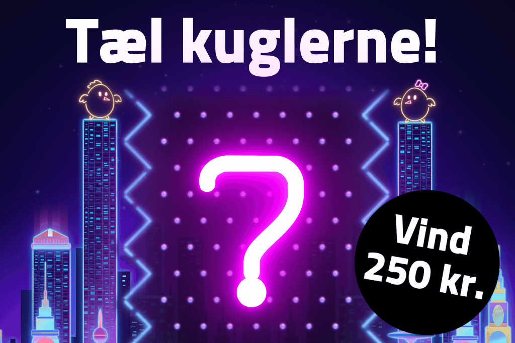 Tæl kuglerne og vind!