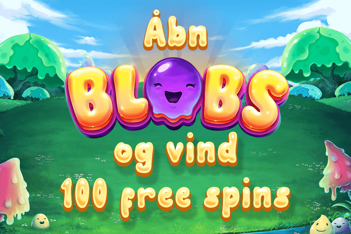 Åbn Blobs og vind 100 free spins!