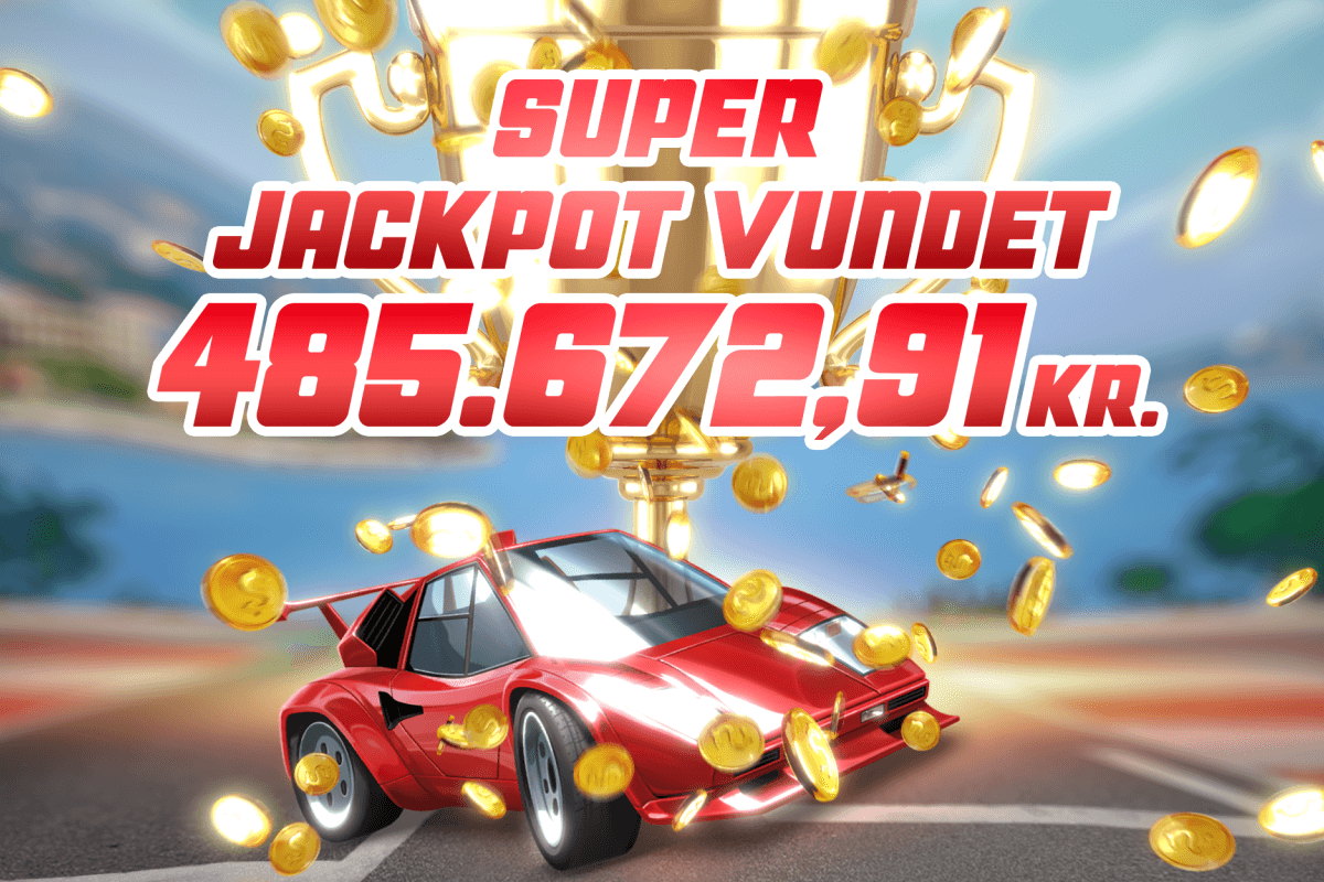 Super Jackpot netop vundet i Grand Prix!