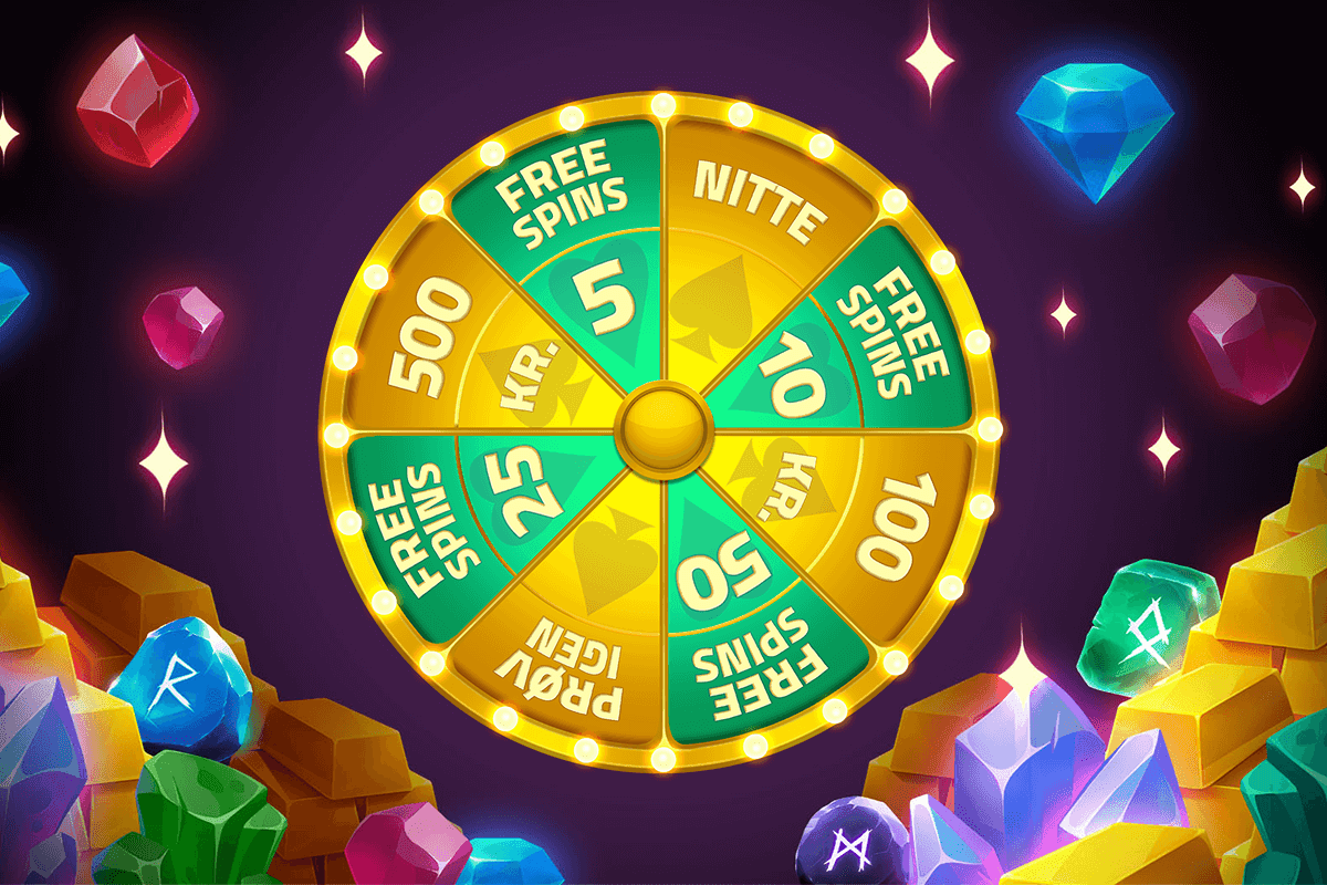 Spin og vind op til 500 kr.