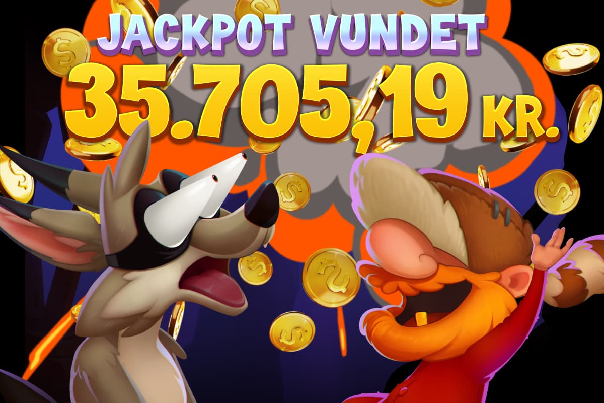 Jackpot vundet!