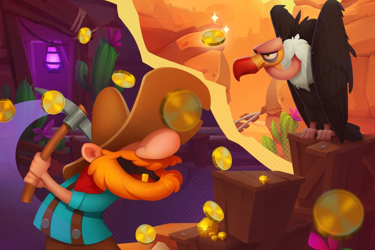 Vind free spins i Mining Madness