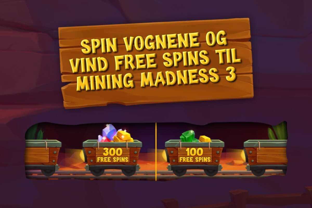 Vind op til 500 free spins!
