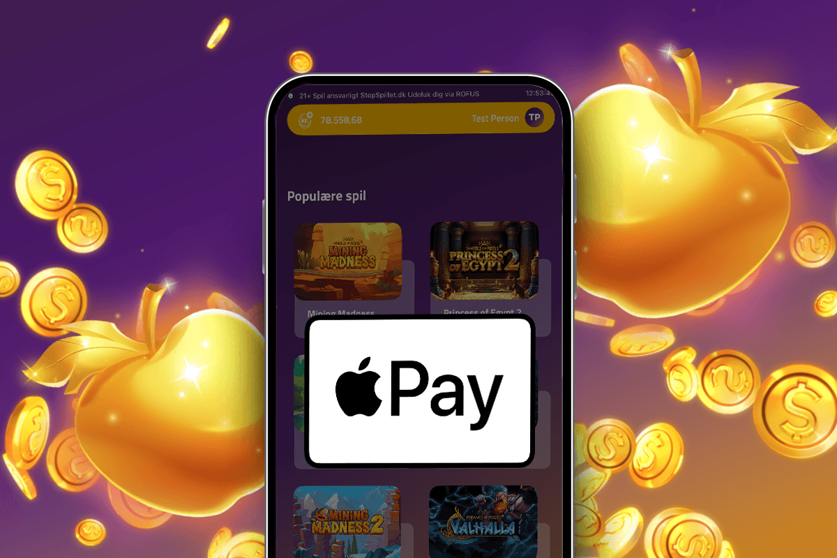 Nu kan du indbetale med Apple Pay!