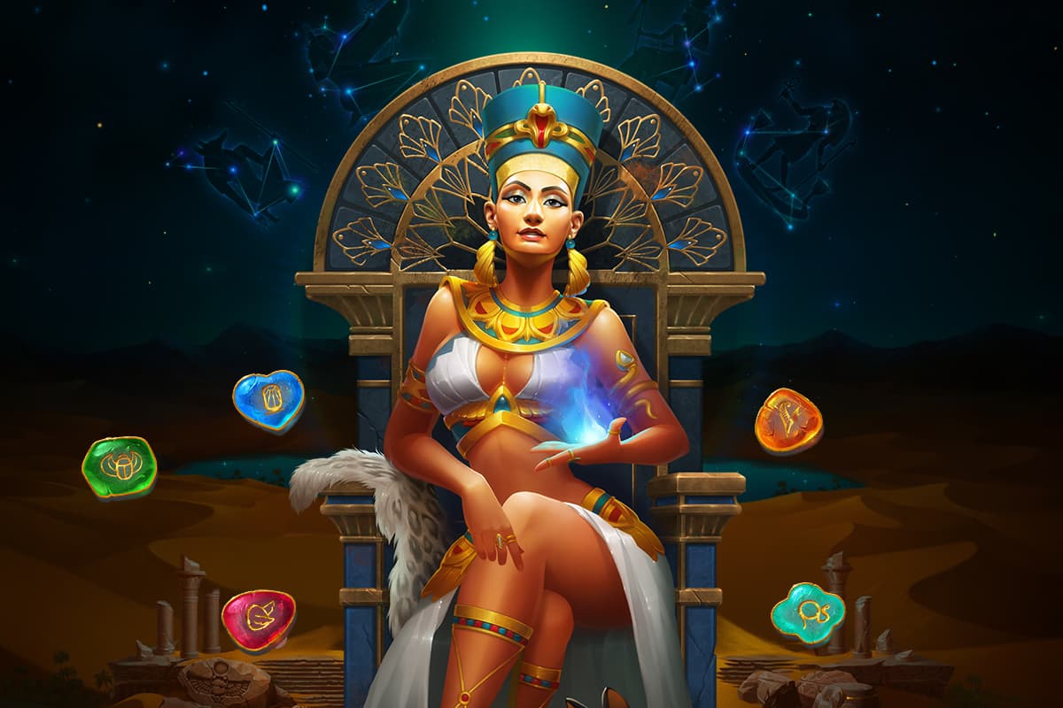 Åbn Princess of Egypt og vind
