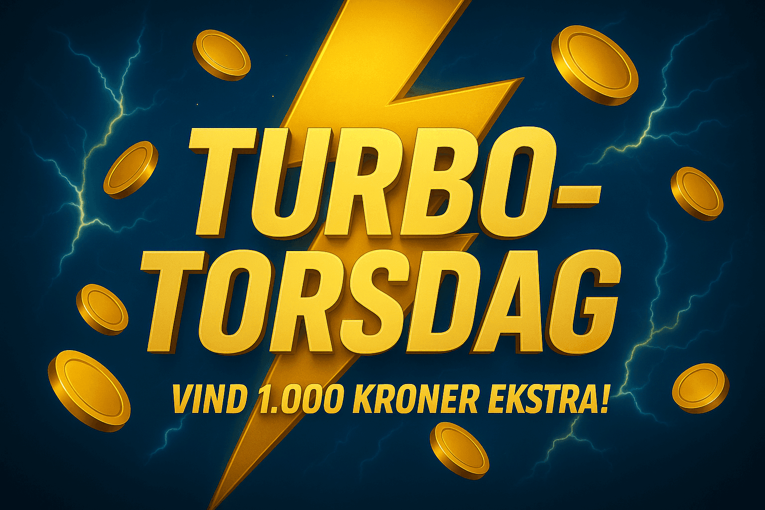 Turbo-Torsdag: Vind 1.000 kr.