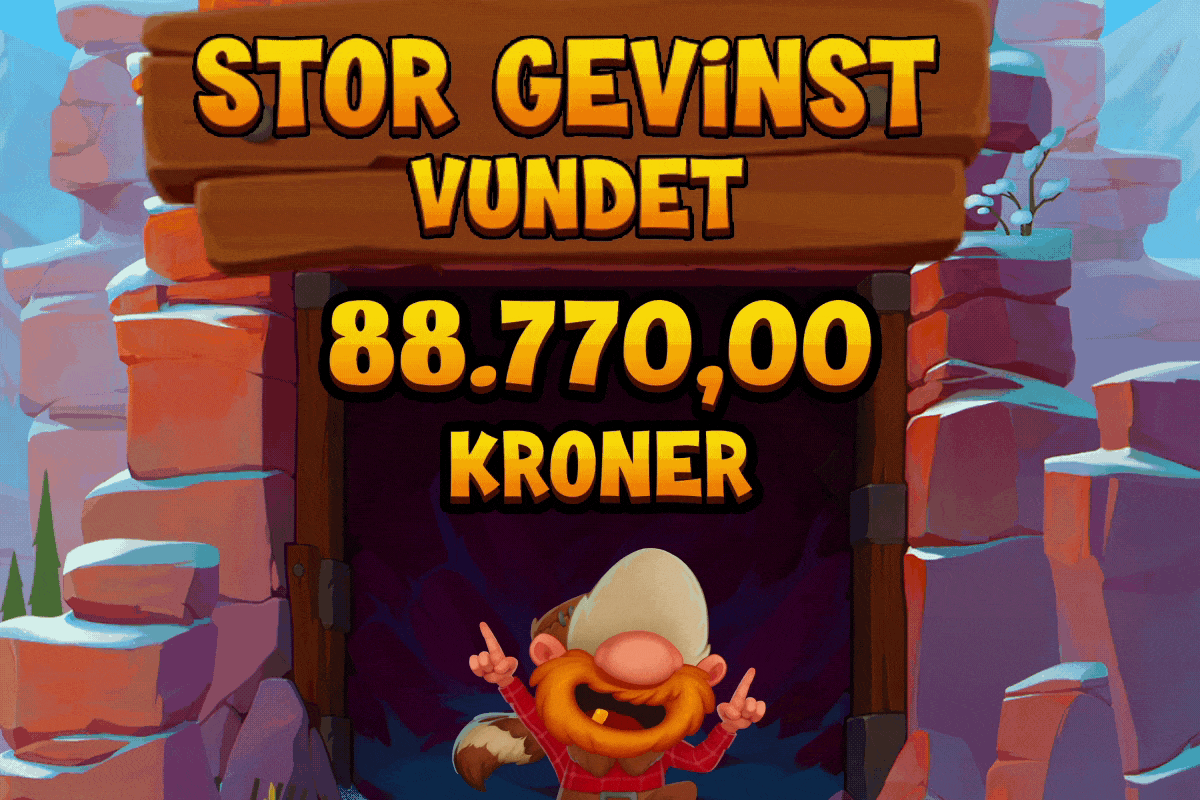 Stor gevinst vundet!