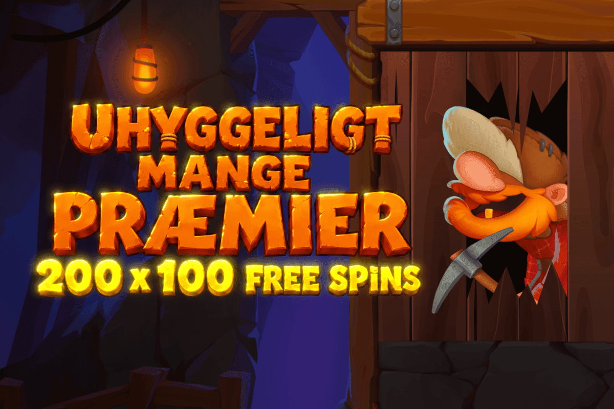 Vind 200 x 100 free spins