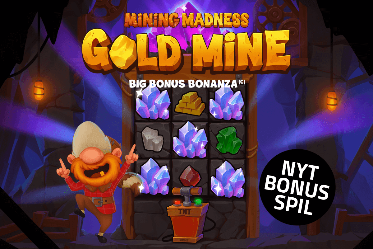 Nyhed: ‘Mining Madness: Gold Mine’!