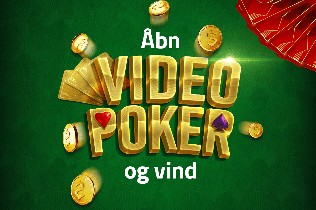Åbn Video Poker og vind din del af 10.000 free spins!