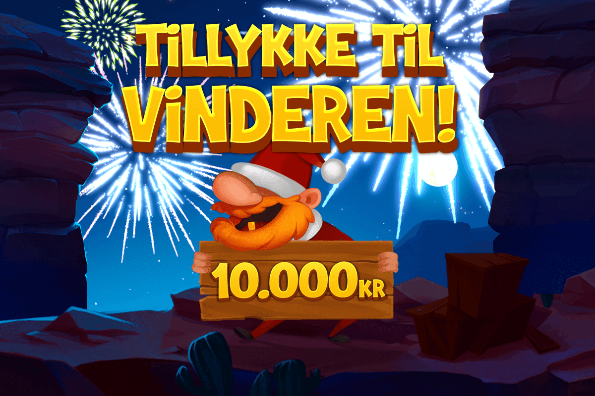 Stort tillykke til vinderen!