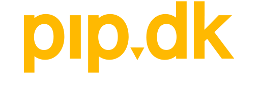 pip.dk logo med tagline